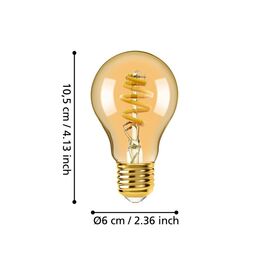 EGLO - E27 A60 spiral, amber - TW - Zigbee, Bluetooth / Electronics | Techbox