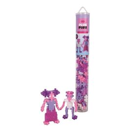Plus Plus - Tube with 100 pc - Glitter Mix (4244) / Toys