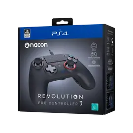 Nacon - Revolution Pro Controller 3 Black / PlayStation 4 - PS4 Accessories - Accessories for Consoles - Techbox