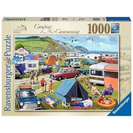 Ravensburger - Puzzle - Camping & Caravanning 1000p (12000122) / Toys - Puzzles - Gifts - Techbox