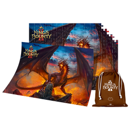 Good Loot - King's Bounty II: Dragon 1000 Pcs / Fan Shop and Merchandise - Puzzles - Gifts - Techbox