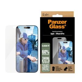 PanzerGlass - Screen Protector - iPhone 16 Pro - Classic Fit / Electronics