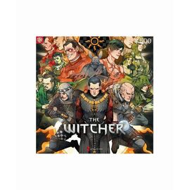 Good Loot - Gaming Puzzle: The Witcher Nilfgaard (500 pieces) / Fan Shop and Merchandise - Puzzles - Gifts - Techbox