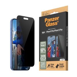 PanzerGlass - Screen Protection Privacy - iPhone 16 Plus - Ultra Wide Fit / Electronics