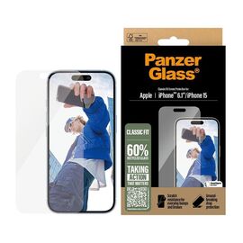PanzerGlass - Screen Protector - iPhone 16 - Classic Fit / Electronics