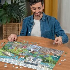 Ravensburger - Puzzle - Coastal Cottage 1000p (12001104) / Toys |  Techbox