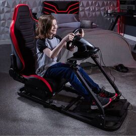 Xrocker Xr Racing Chicane Racing Seat For The Xr Racing Rig - Black And Red / Computers - Gaming Furniture - Gaming - Techbox