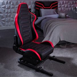 Xrocker Xr Racing Chicane Racing Seat For The Xr Racing Rig - Black And Red / Computers - Gaming Furniture - Gaming - Techbox