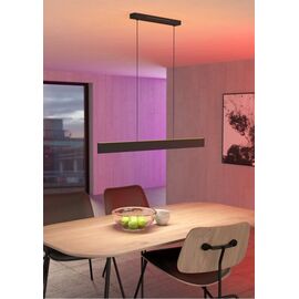 EGLO - Andreas-Z long table pendant black L117 - RGB + TW - Zigbee, Bluetooth / Electronics - Αταξινόμητα -  - Techbox