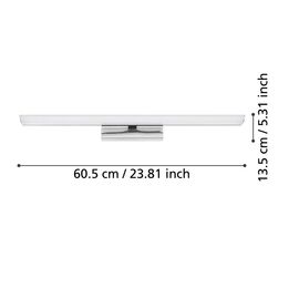 EGLO - Tabiano-Z mirror lamp chrome L60.5 - RGB + TW - Zigbee, Bluetooth / Electronics - Αταξινόμητα -  - Techbox