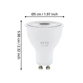 EGLO - Set of 3x GU10, remote control - RGB + TW - Zigbee, Bluetooth / Electronics - Αταξινόμητα -  - Techbox