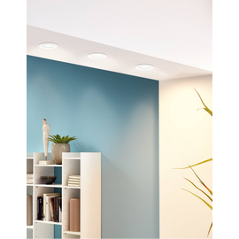 EGLO - FUEVA 5 RECESSED Ø117 5.5W 650LM DIMMABLE WHITE - 117 mm / Electronics - Αταξινόμητα -  - Techbox