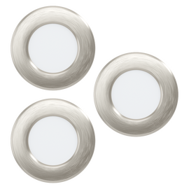 EGLO - FUEVA 5 RECESSED SET - 86mm - satineret nikkel / Electronics - Αταξινόμητα -  - Techbox