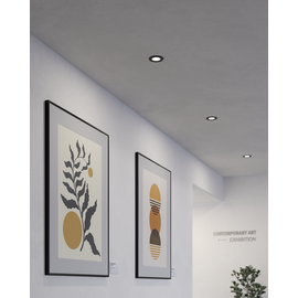 EGLO - FUEVA 5 RECESSED SET - BLACK - 86mm diameter, 26mm height / Electronics - Αταξινόμητα -  - Techbox