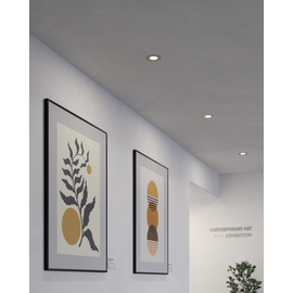 EGLO - FUEVA 5 RECESSED \\u00d886 2.7W 330LM - Brushed Steel - 86mm diameter, 26mm height / Electronics - Αταξινόμητα -  - Techbox