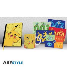 POKEMON - Pck A5 Notebook + Mug320ml + Postcards Pikachu / Fan Shop and Merchandise |  Techbox