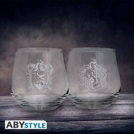 HARRY POTTER - 2 Glass Set Ravenclaw & Hufflepuff EUROPE x2 / Fan Shop and Merchandise |  Techbox