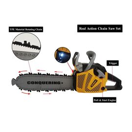POWER X - Chain Saw w/ Sound and Light (20356) / Toys
