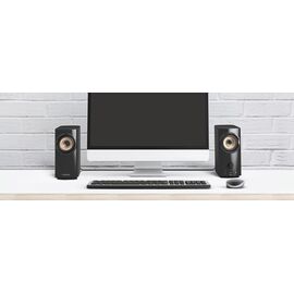 Creative - T60 Compact Hi-Fi 2.0 Speakers, Black / Computers