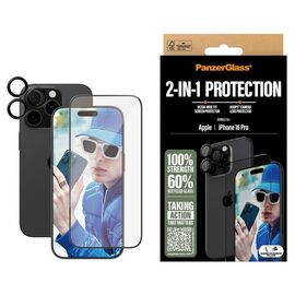 PanzerGlass - iPhone 16 Pro 6.3'' 2-in-1 Bundle / Electronics
