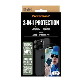 PanzerGlass - iPhone 16 Pro 6.3'' 2-in-1 Bundle / Electronics