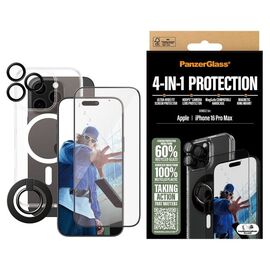 PanzerGlass - iPhone 16 Pro Max 6.9'' 4-in-1 Protection Bundle / Electronics