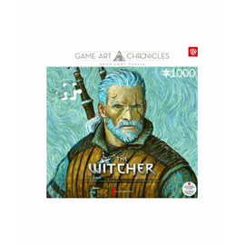 Good Loot Game Art Chronicles Puzzle: The Witcher Geralt & Vincent van Gogh (1000 pieces) / Fan Shop and Merchandise - Puzzles - Gifts - Techbox