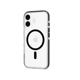 Tech21 - Evo Crystal - Cover - iPhone 16 - MagSafe - Black / Electronics | Techbox