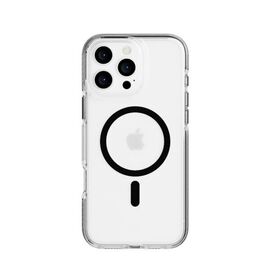 Tech21 - Evo Crystal - Cover - iPhone 16 Pro Max - Crystal MagSafe - Black / Electronics | Techbox