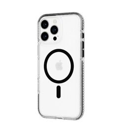 Tech21 - Evo Crystal - Cover - iPhone 16 Pro Max - Crystal MagSafe - Black / Electronics | Techbox