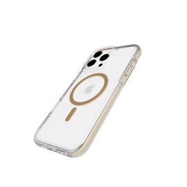 Tech21 - Evo Crystal - Cover - iPhone 16 Pro Max - Crystal MagSafe - Gold / Electronics | Techbox