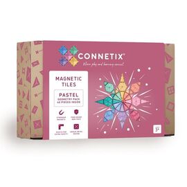 Connex - Pastel Geometry Pack - 40 Pieces (CT-P-00040-GE) / Toys