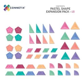 Connex - Pastel Shape Expansion Pack 48 Pieces (CT-P-00048-SE) / Toys - Αταξινόμητα -  - Techbox