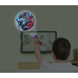 Lexibook - Spider-Man Stories Projector and Torch Light - (LTC050SP) / Toys