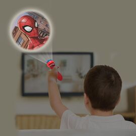 Lexibook - Spider-Man Stories Projector and Torch Light - (LTC050SP) / Toys