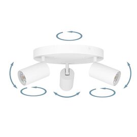 EGLO - Telimbela-Z spot roundel white - RGB + TW - Zigbee, Bluetooth / Electronics - Αταξινόμητα -  - Techbox