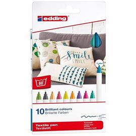 Edding - 10 Felt Textile Colors Fun (706830) / Toys - Αταξινόμητα -  - Techbox