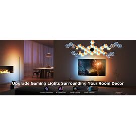 Govee - Glide Hexagon Light Panels Ultra Expansion Pack – 2 Panels for H606AC81 / Electronics