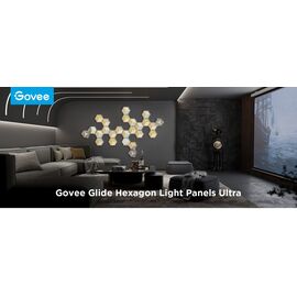 Govee - Glide Hexagon Light Panels Ultra Expansion Pack – 2 Panels for H606AC81 / Electronics