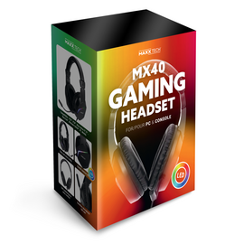 Maxx Tech - MX40 LED Multiplatform Gaming Headset / PlayStation 5 - &Pi;&alpha;&iota;&chi;&nu;ί&delta;&iota;&alpha; PS5 - &Tau;ί&tau;&lambda;&omicron;&iota; &Pi;&alpha;&iota;&chi;&nu;&iota;&delta;&iota;ώ&nu; - Techbox
