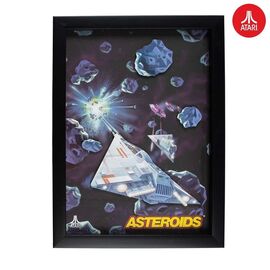 Official Atari 3D Wall Art - Asteroids Collection / Fan Shop and Merchandise |  Techbox