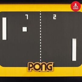 Official Atari 3D Wall Art - Pong Collection / Fan Shop and Merchandise |  Techbox