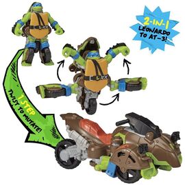 Turtles - Mutant Mayhem Transformer Turtle - Leonardo / Toys