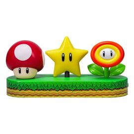Super Mario Icons Light / Fan Shop and Merchandise - Led Lights & Alarm Clocks - Gifts - Techbox