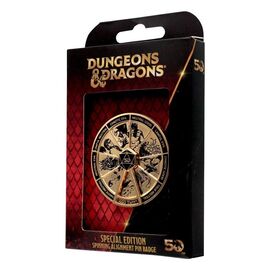 Dungeons & Dragons 24k Gold Plated Alignment Spinner Pin Badge / Fan Shop and Merchandise |  Techbox