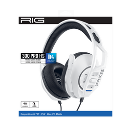 Nacon Rig Headphones 300 Pro Hs White (Ps4) /Ps5 / PlayStation 5