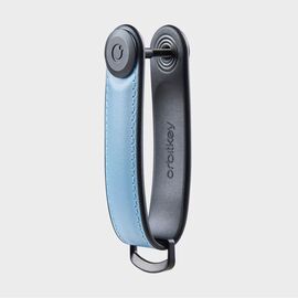 Orbitkey - Hybrid Leather Key Organiser - Lake Blue / Gadgets
