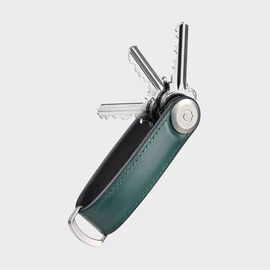 Orbitkey - Hybrid Leather Key Organiser - Pine Green / Gadgets