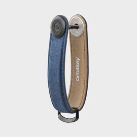 OrbitKey - Waxed Canvas Key Organiser - Navy Blue / Gadgets - Αταξινόμητα -  - Techbox