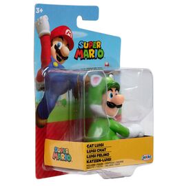 Nintendo Super Mario Cat Luigi figure 6,5cm